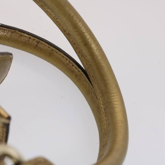 BURBERRY Nova Check Hand Bag PVC Leather Beige Auth yk7516 - Picture 8 of 16